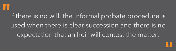 highlighted text - if there is no will