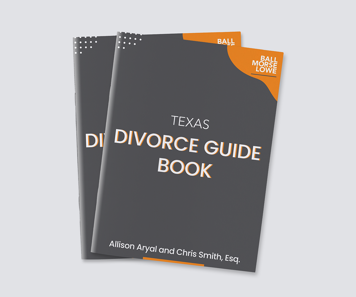 Texas Divorce Guide Book Cover Image